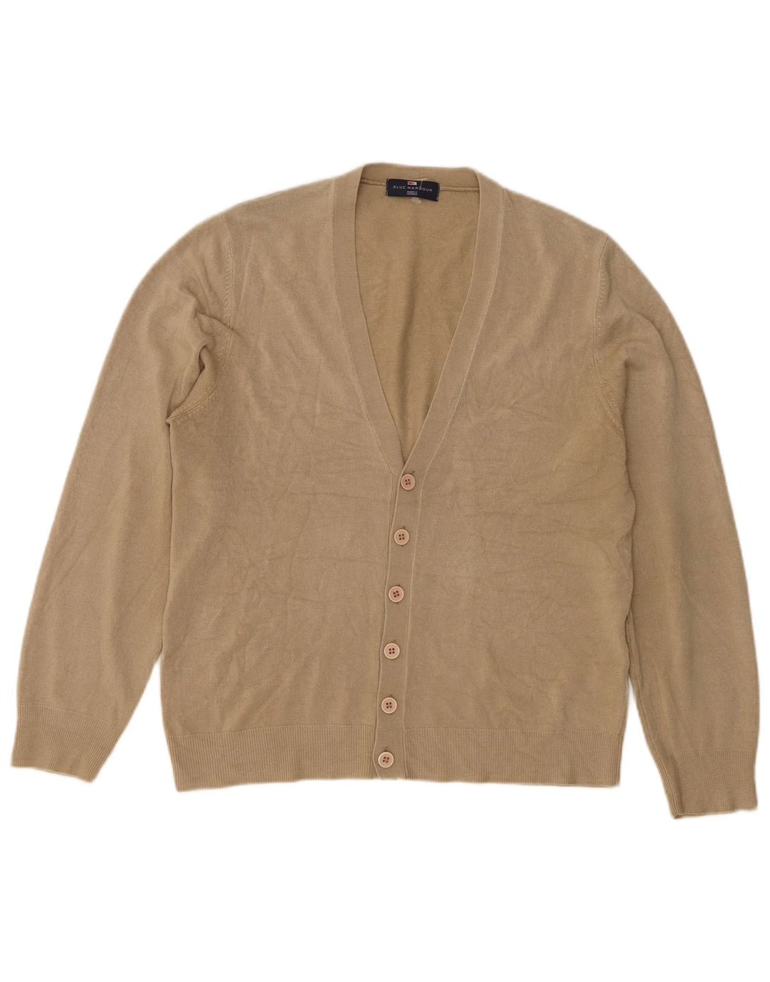 Sweter damski Marks & Spencer Blue Harbor Cardigan UK 12 średni beż