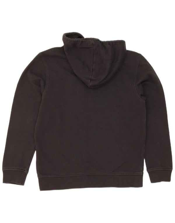 Damska bluza z kapturem oversize Adidas UK 8, mała, czarna bawełna