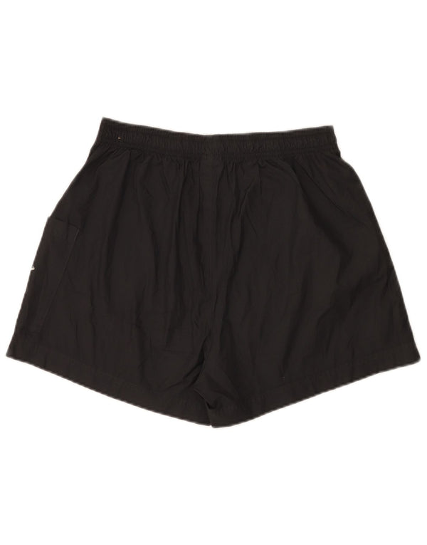 Damskie spodenki sportowe Nike Graphic UK 16, duże, czarne, z blokami kolorów, poliestrowe
