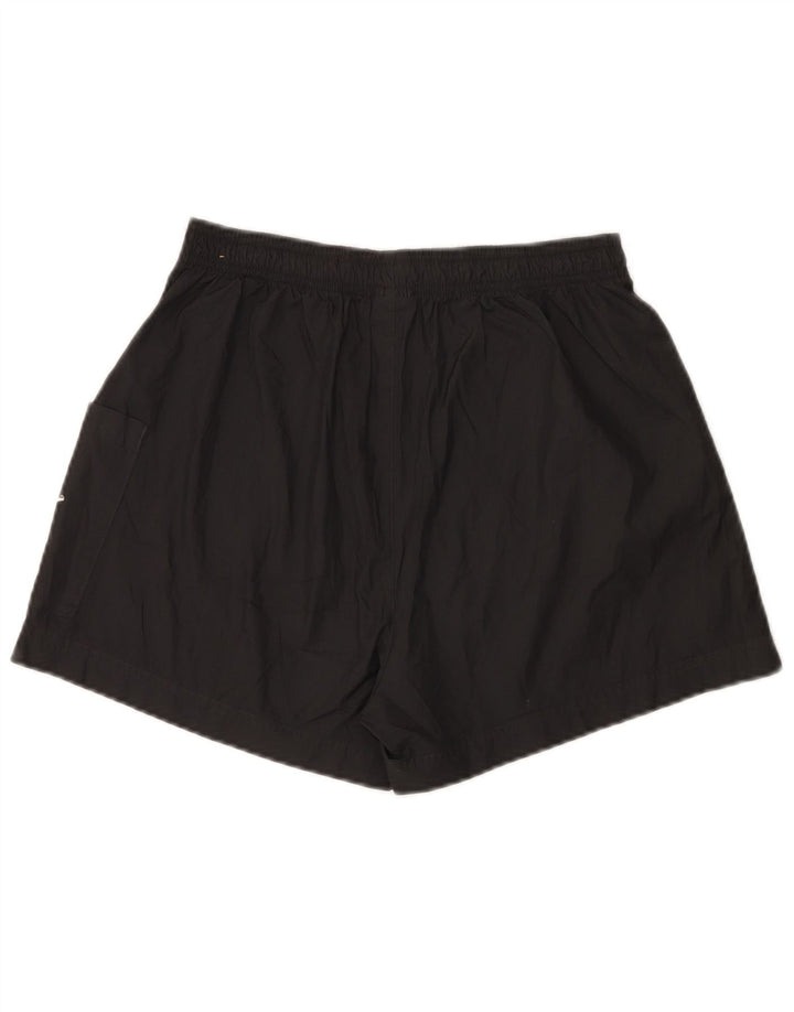 Damskie spodenki sportowe Nike Graphic UK 16, duże, czarne, z blokami kolorów, poliestrowe