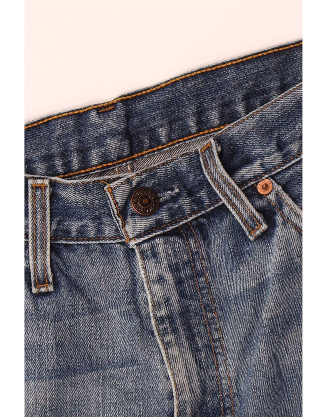 Męskie jeansy Bootcut Levi's W30 L27 Niebieskie