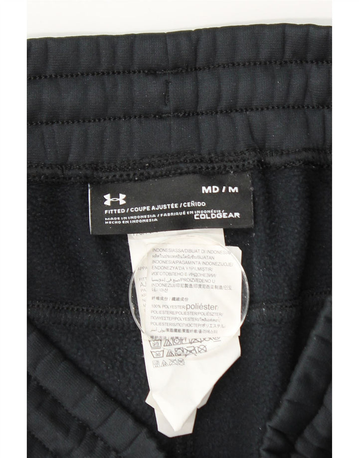 Męskie spodnie dresowe Under Armour Cold Gear w kolorze średniej czerni
