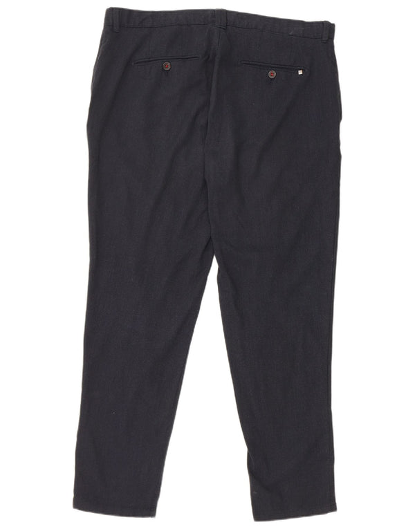 Spodnie męskie Zara Slim Chino EU 44 Large W34 L28 Granatowe