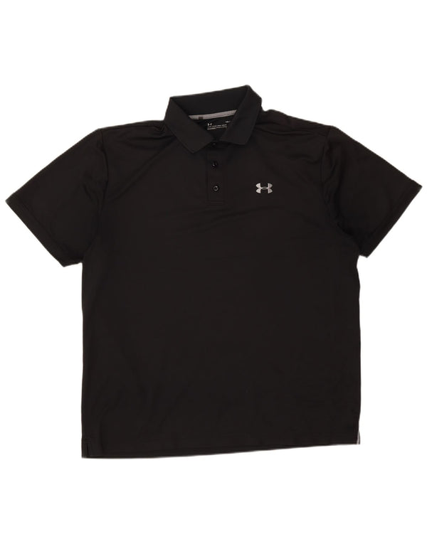 Męska koszulka polo Under Armour Heat Gear, duża, czarna