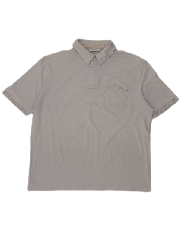 Męska koszulka polo Trussardi 3XL szara