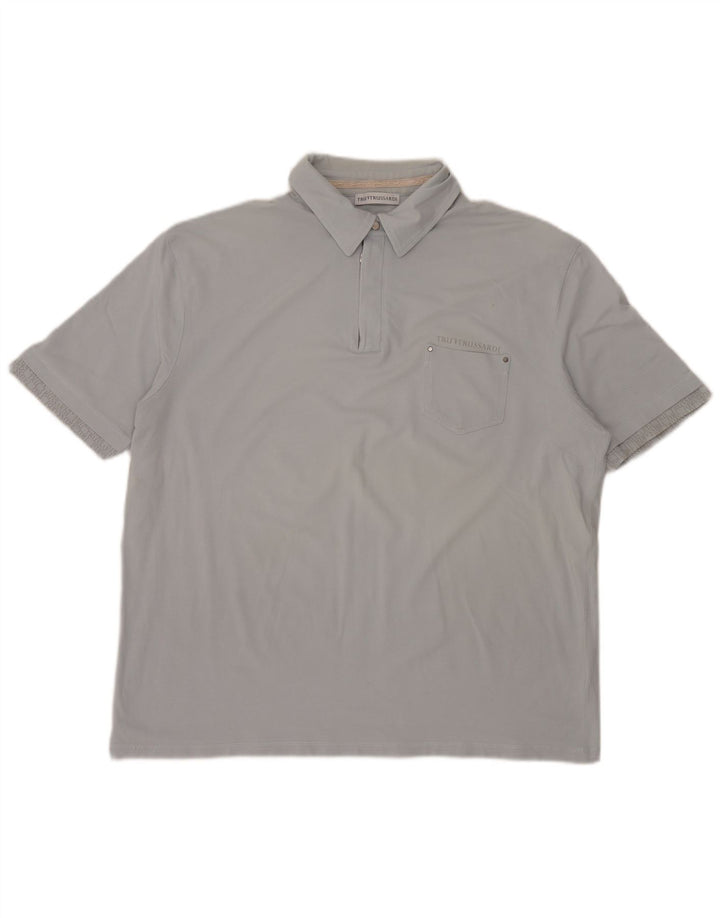 Męska koszulka polo Trussardi 3XL szara