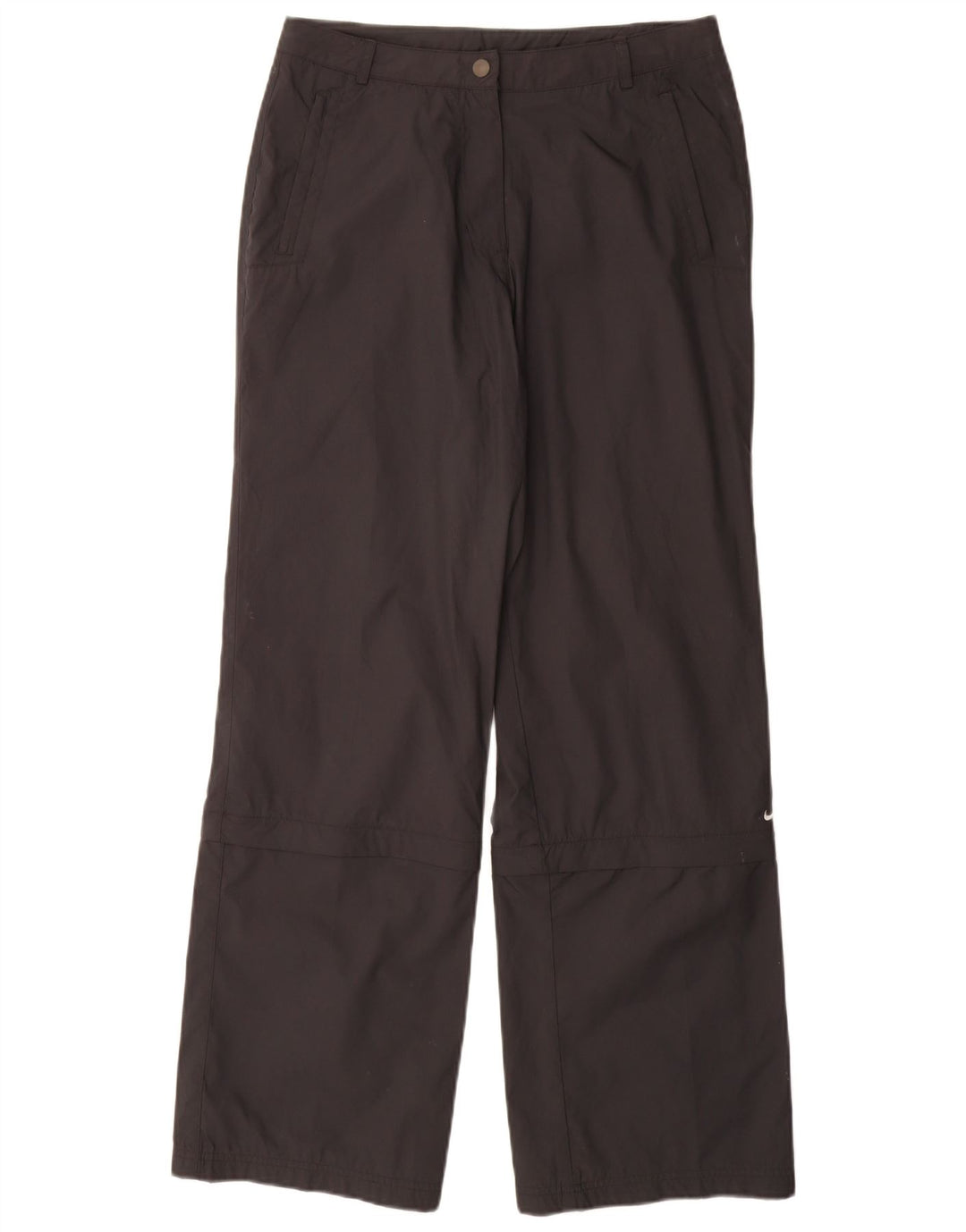 Damskie spodnie dresowe NIKE UK 12, średni czarny poliester