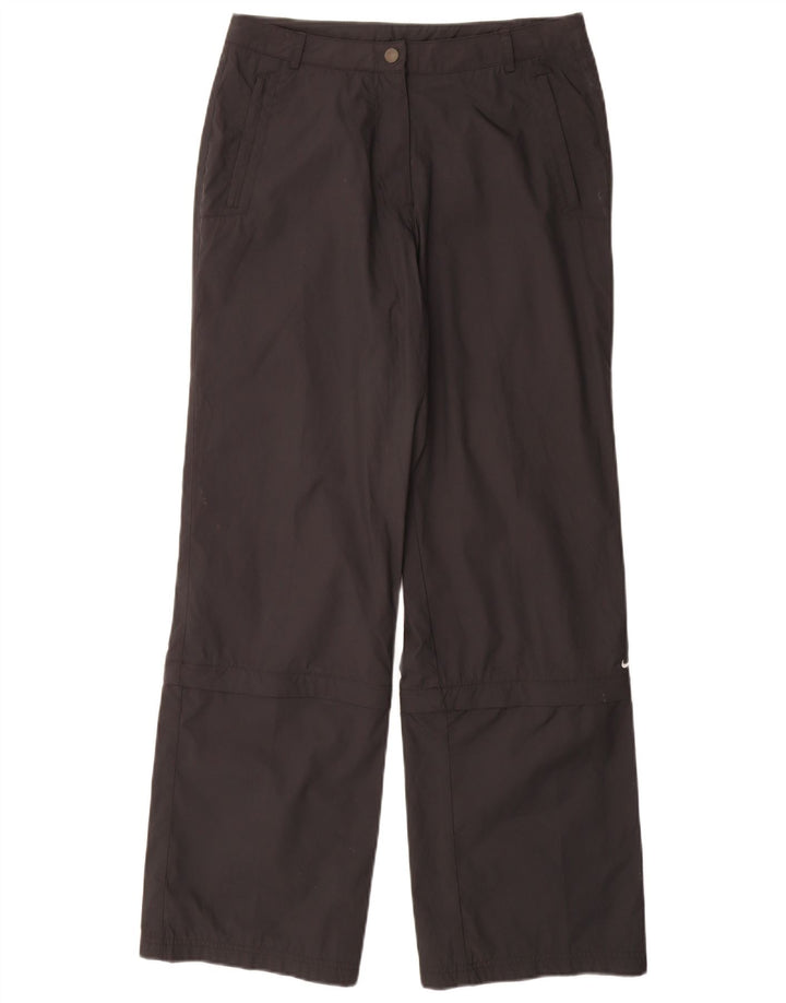 Damskie spodnie dresowe NIKE UK 12, średni czarny poliester