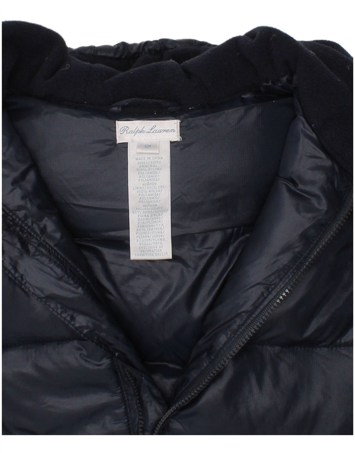 Kombinezon chłopięcy Ralph Lauren z kapturem, usztywniany, 3-6 miesięcy, granatowy, zimowy