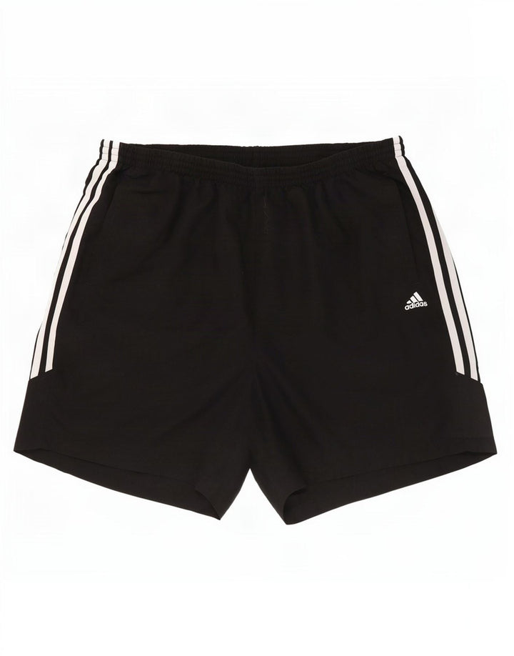 Męskie spodenki sportowe Adidas XL, czarne, poliestrowe