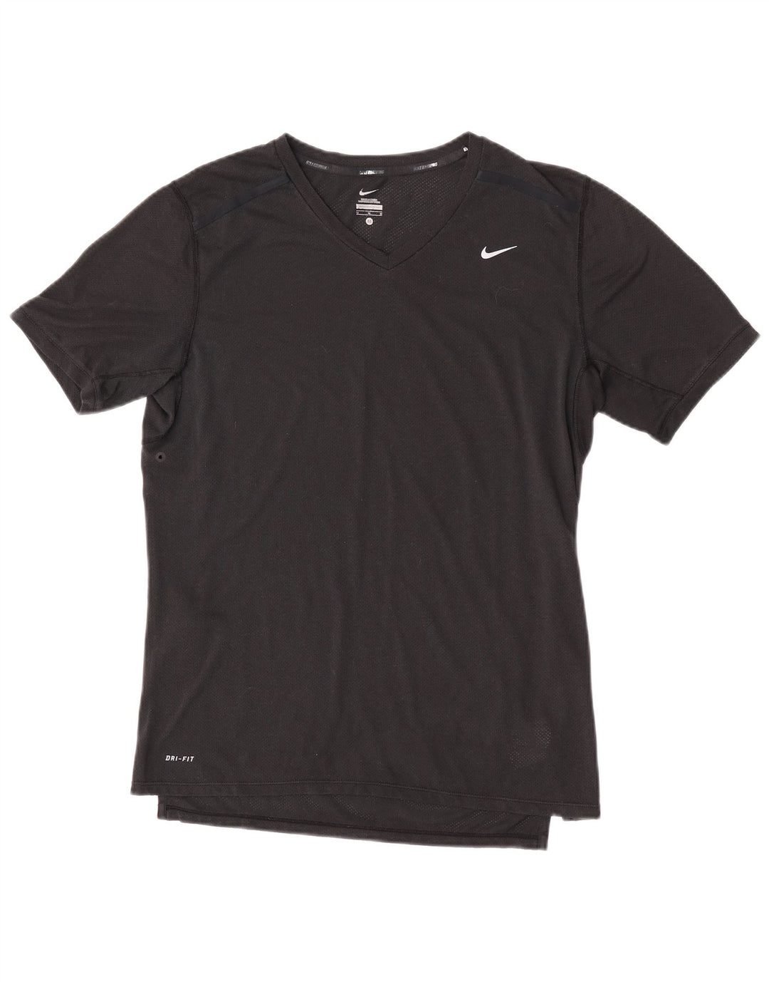 Męska koszulka Nike Dri Fit Top, średni czarny poliester