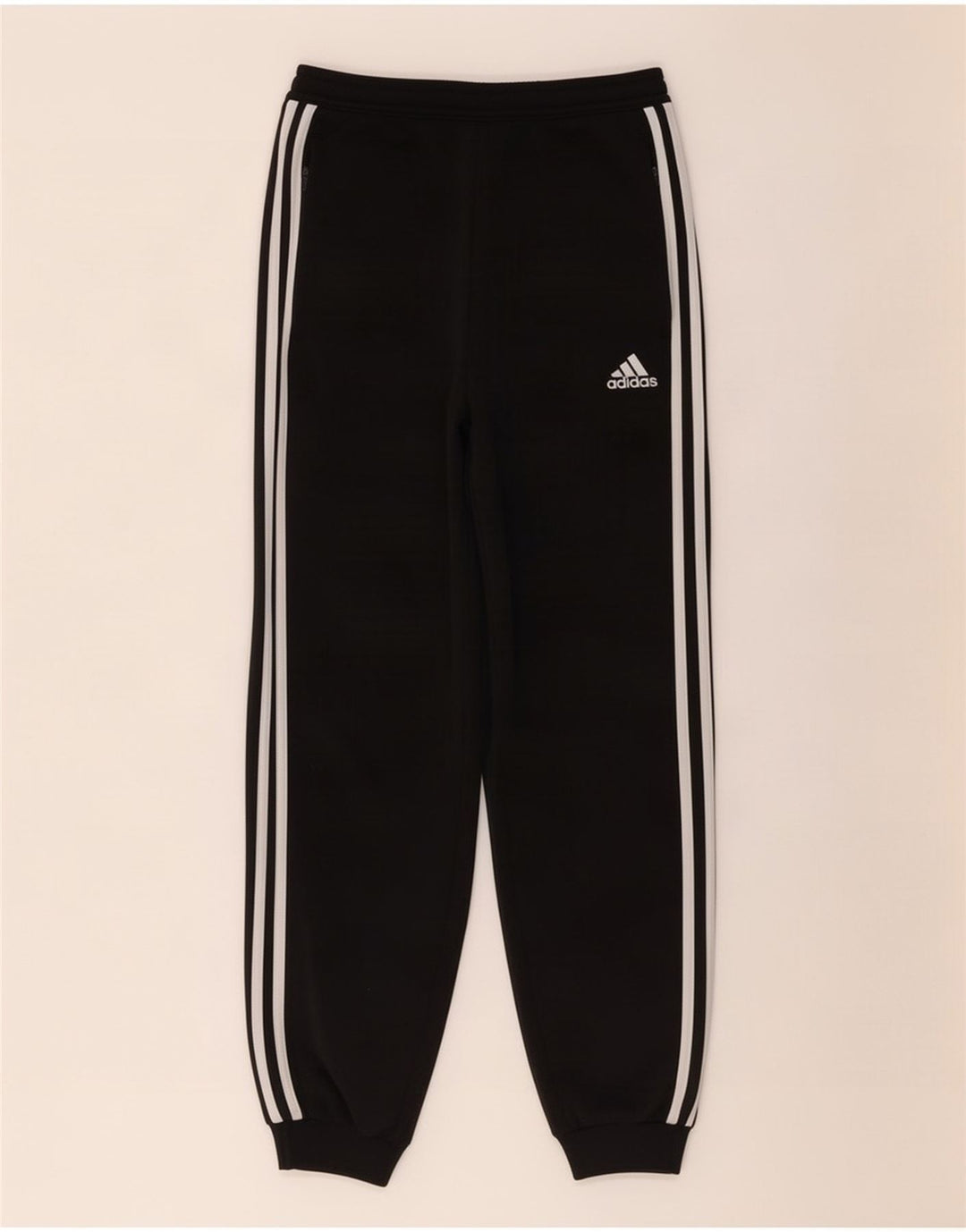 Adidas Chłopięce Spodnie Dresowe Joggery 11-12 Lat Czarny Poliester