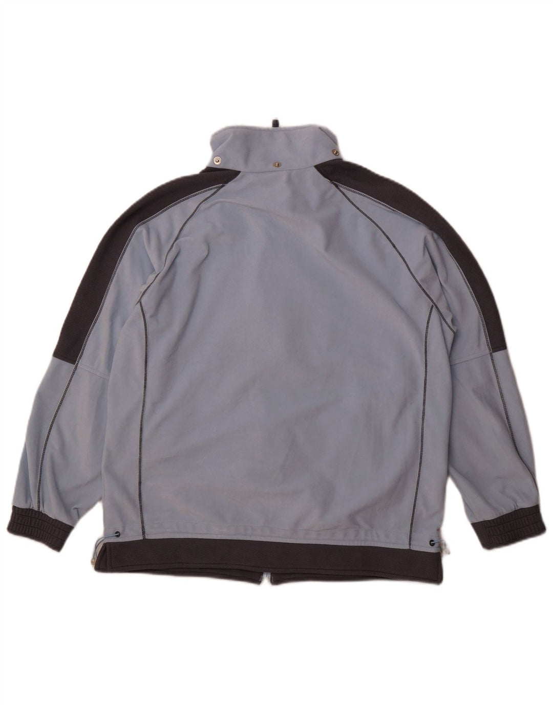 Męska kurtka dresowa Lotto, duża, niebieska, z blokami kolorów