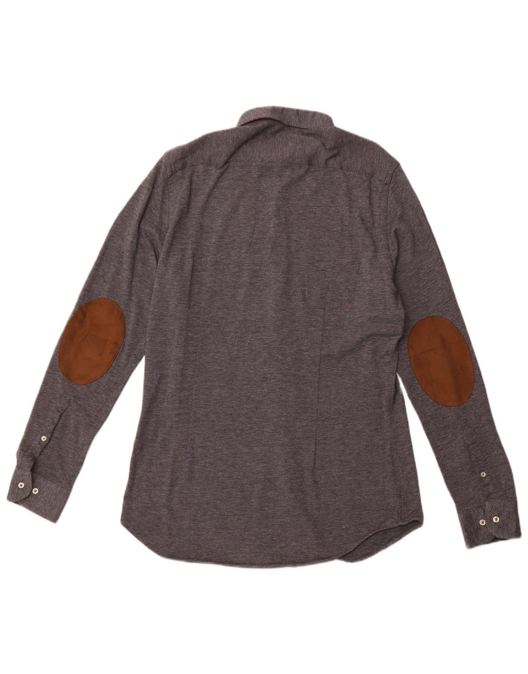 Koszula męska ZARA Slim Fit, duża, granatowa w cętki