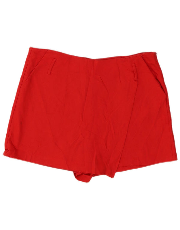 Skort damski Zara UK 14, duży, czerwony