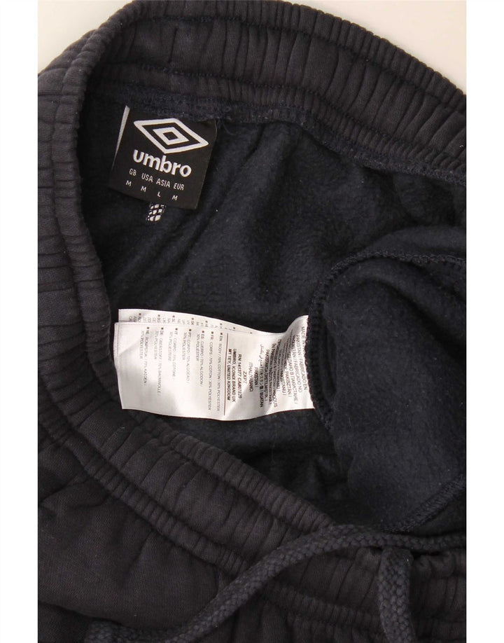 Męskie spodenki sportowe Umbro, średnie, granatowe, bawełniane
