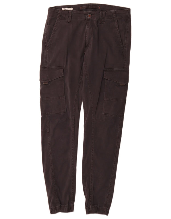 Męskie spodnie cargo Jack & Jones Paul Tapered W30 L32 Szara bawełna