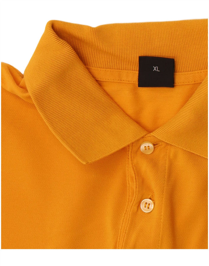 Męska koszulka polo XL Hugo Boss w kolorze żółtym