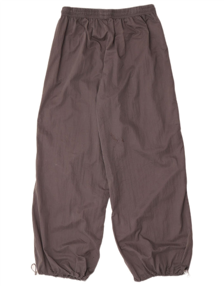 Damskie spodnie dresowe Zara Cargo Joggers UK 14, duże, szare, poliestrowe