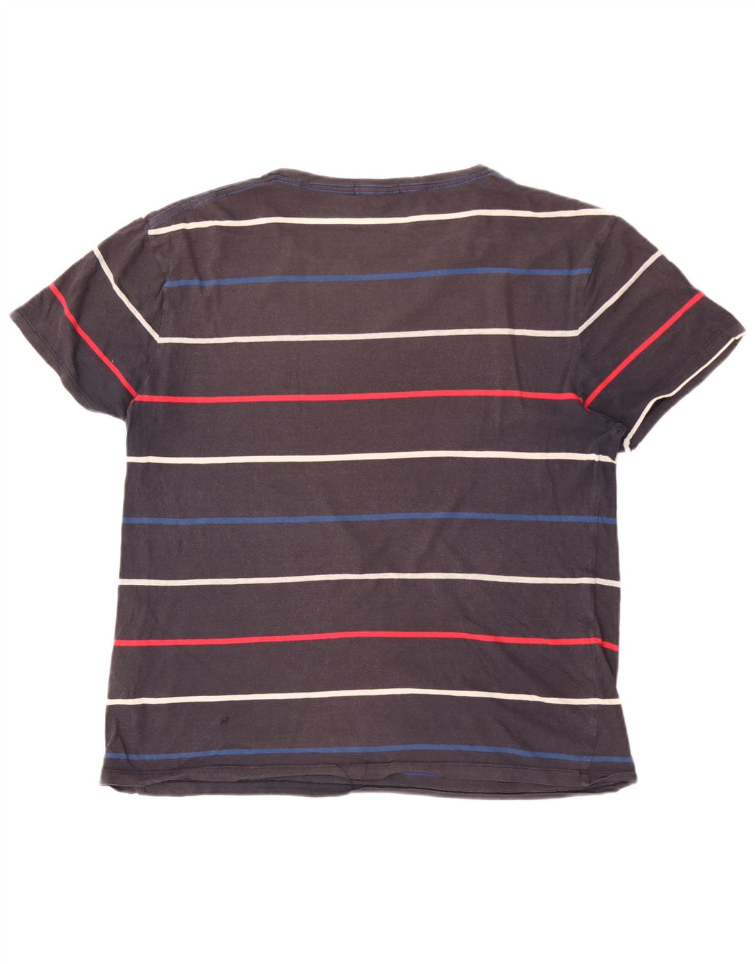 T-shirt męski GANT, duży, bawełniany w szare paski