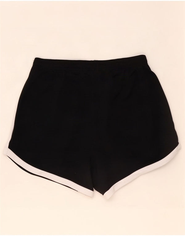 Damskie spodenki sportowe Nike Dri Fit UK 10, mały, czarny poliester z blokami kolorów