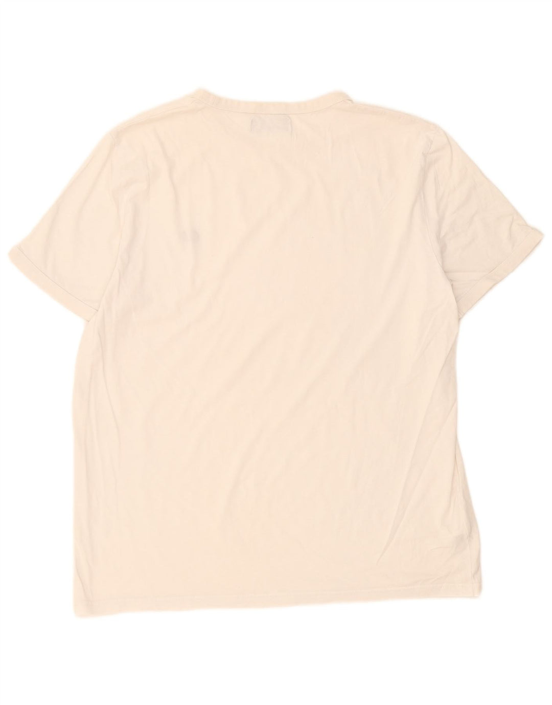 T-shirt męski Fred Perry, top XL, biała bawełna