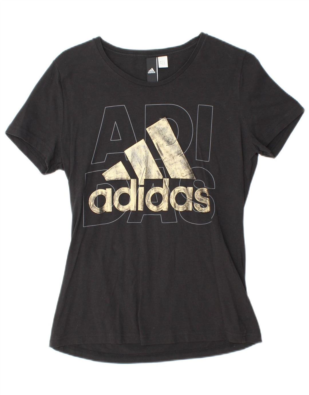 Damska koszulka z grafiką ADIDAS Top UK 12 Medium Black