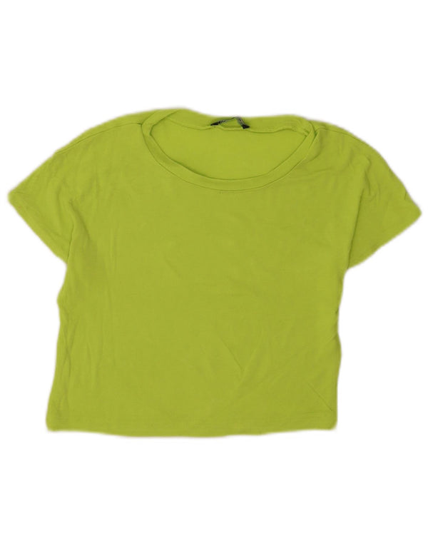 Damska koszulka Crop Top Zara UK 8 Small Green