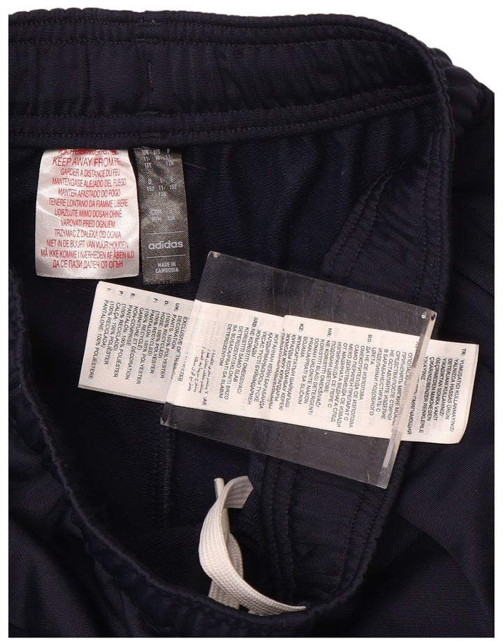 ADIDAS Chłopięce spodnie dresowe Joggery 11-12 lat Granatowy poliester