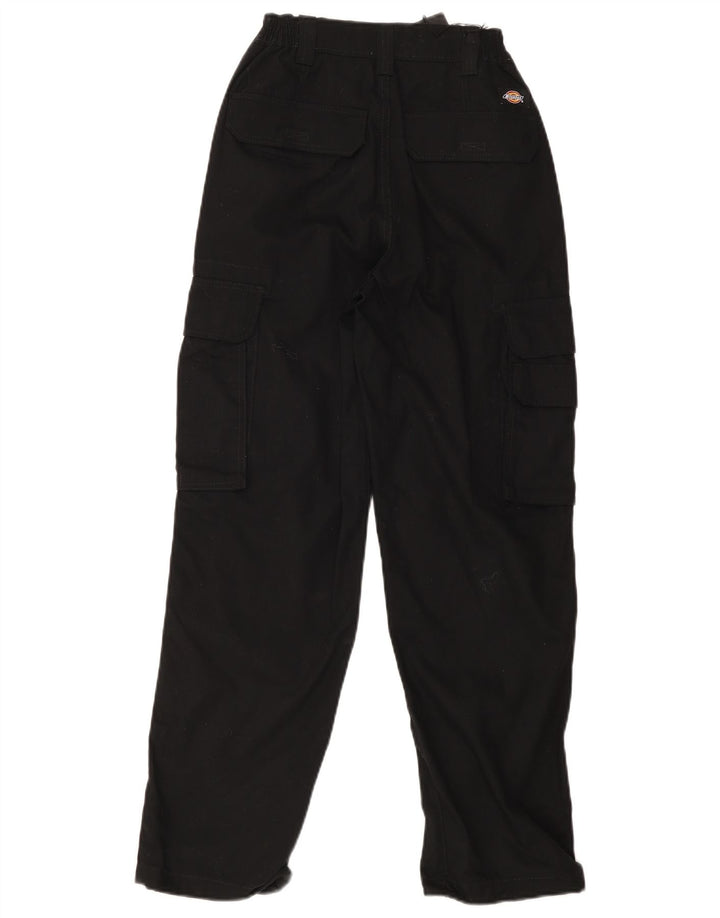 Męskie proste spodnie cargo DICKIES W26 L28 Czarna bawełna