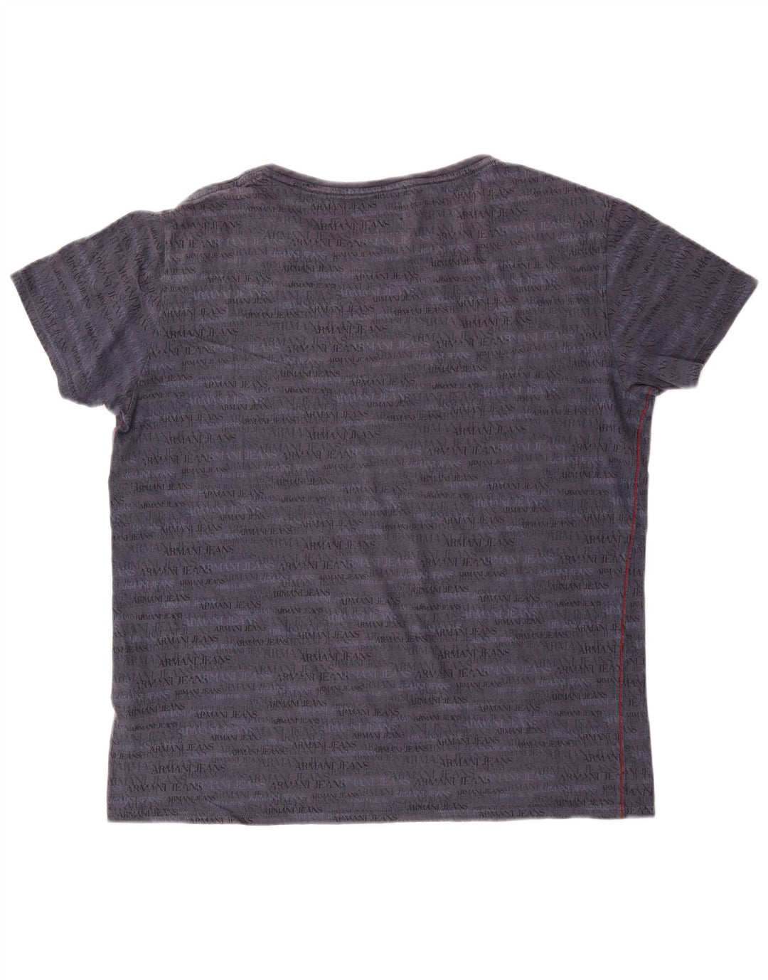 ARMANI JEANS Męski T-shirt Slim Graphic Top 2XL Granatowy