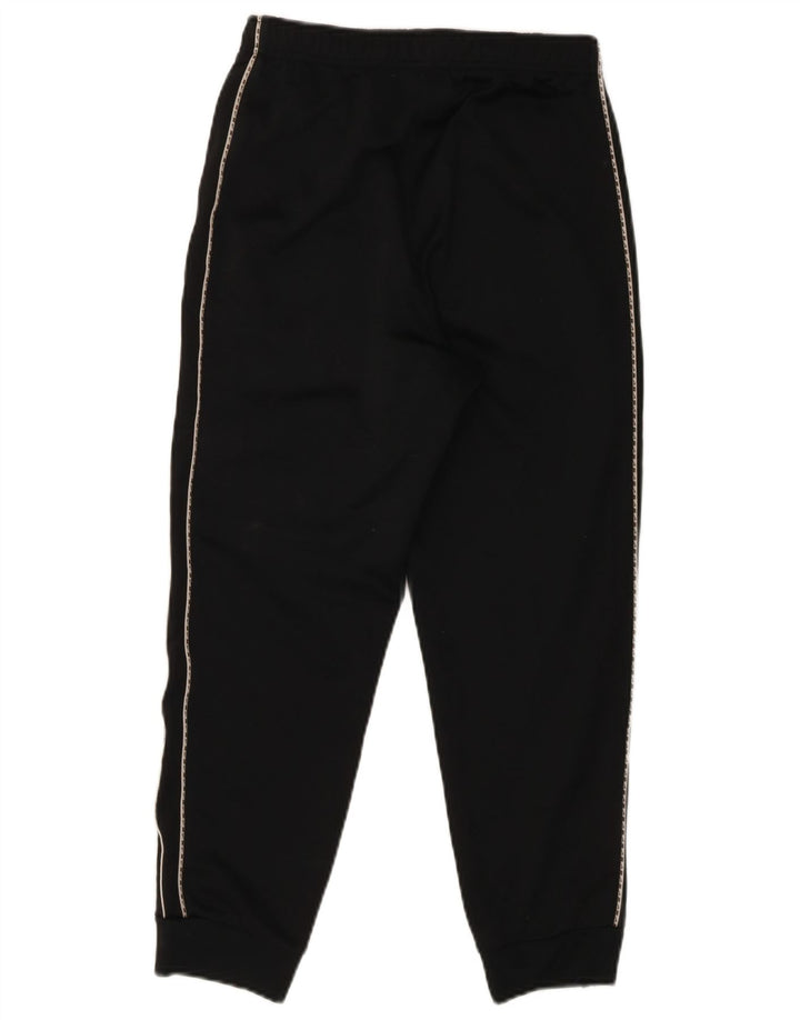 NIKE Boys Tracksuit Trousers Joggers 13-14 Years XL Black Polyester