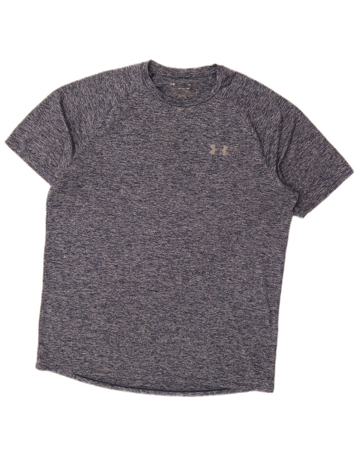 Koszulka męska Under Armour, średnia, granatowa, nakrapiana