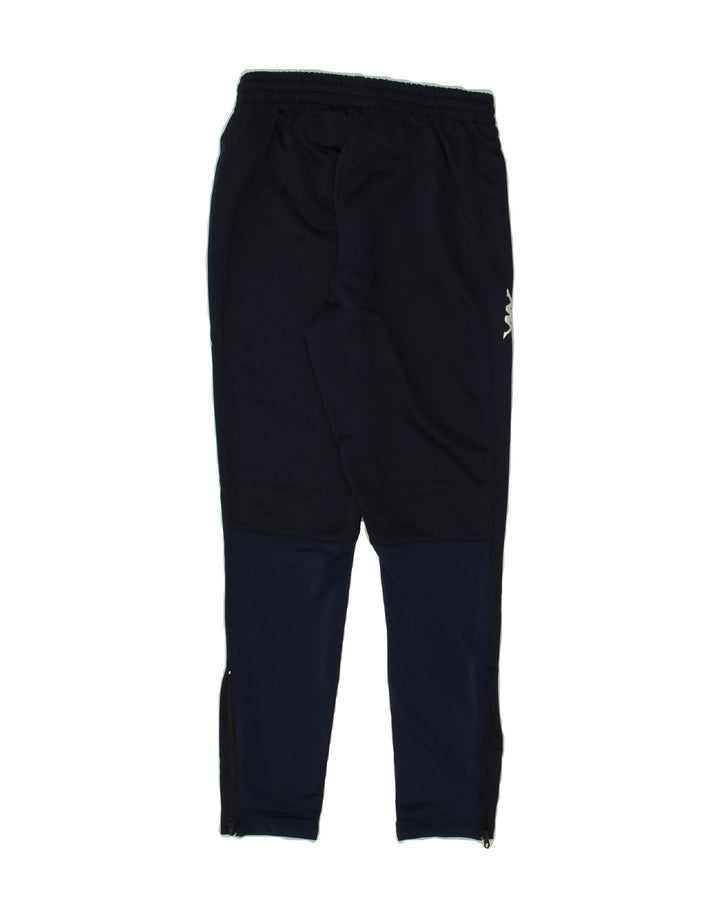 KAPPA Boys Tracksuit Trousers 13-14 Years  Navy Blue Polyester Vintage Kappa and Second-Hand Kappa from Messina Hembry 
