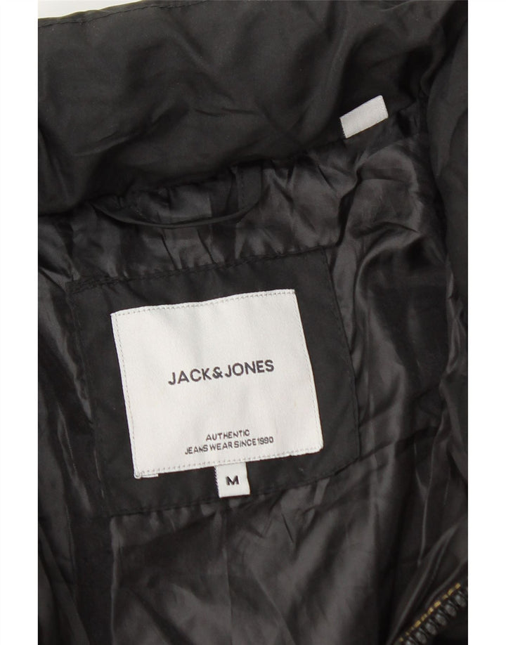 Męska ocieplana kurtka Jack & Jones UK 38 w kolorze średniożółtym