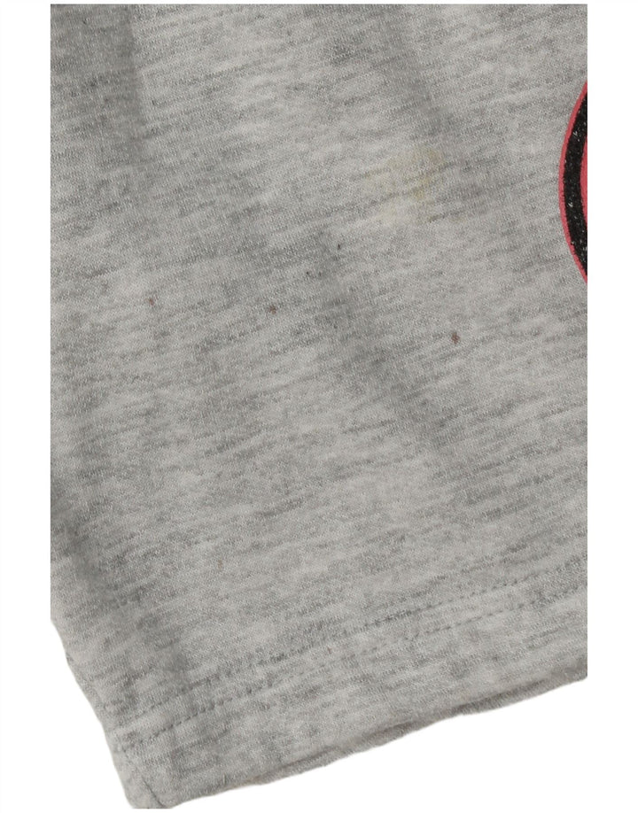 Męskie spodenki sportowe Asics z grafiką, małe, szare, z poliestru