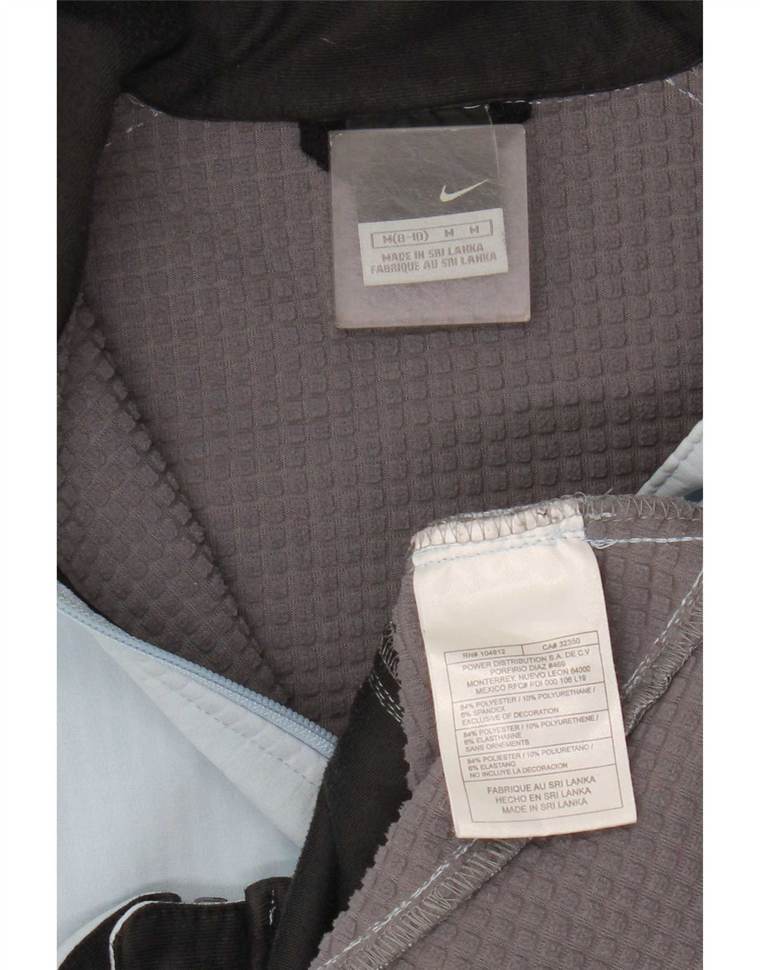 Damska bluza dresowa Nike US 8/10 Średni niebieski Poliester
