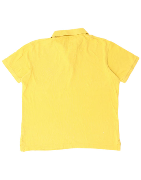 Męska koszulka polo Timberland Earthkeepers, duża, żółta, bawełniana