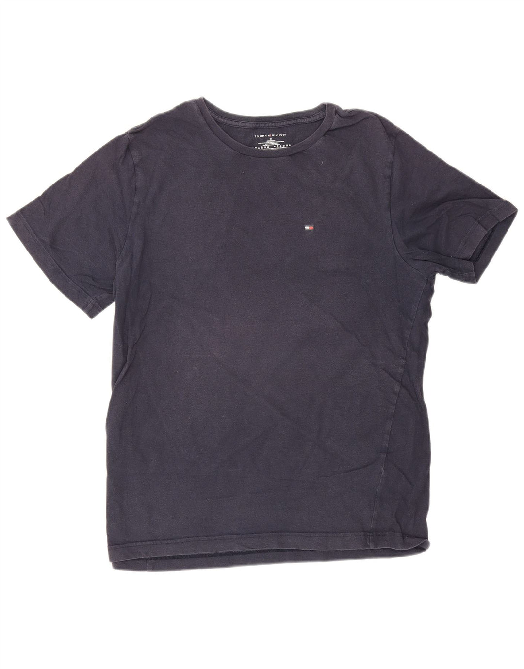 T-shirt męski Tommy Hilfiger Top, średni, granatowy, bawełniany