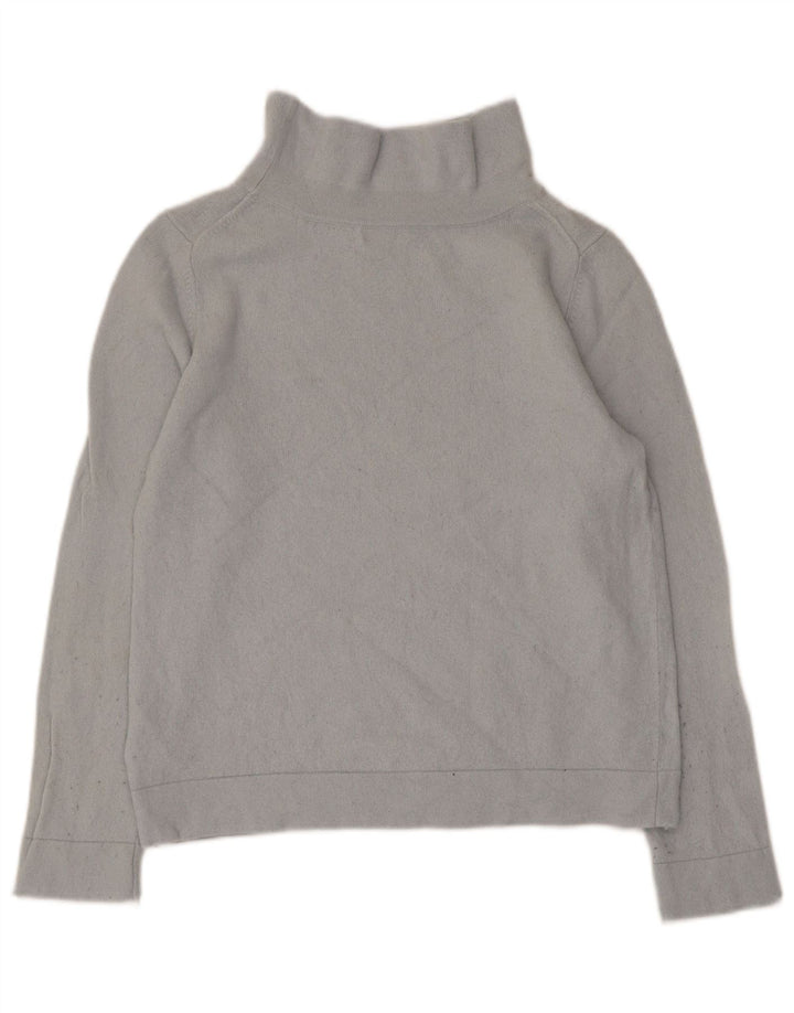 Sweter damski Hobbs z golfem UK 14, duży, szary, wełniany