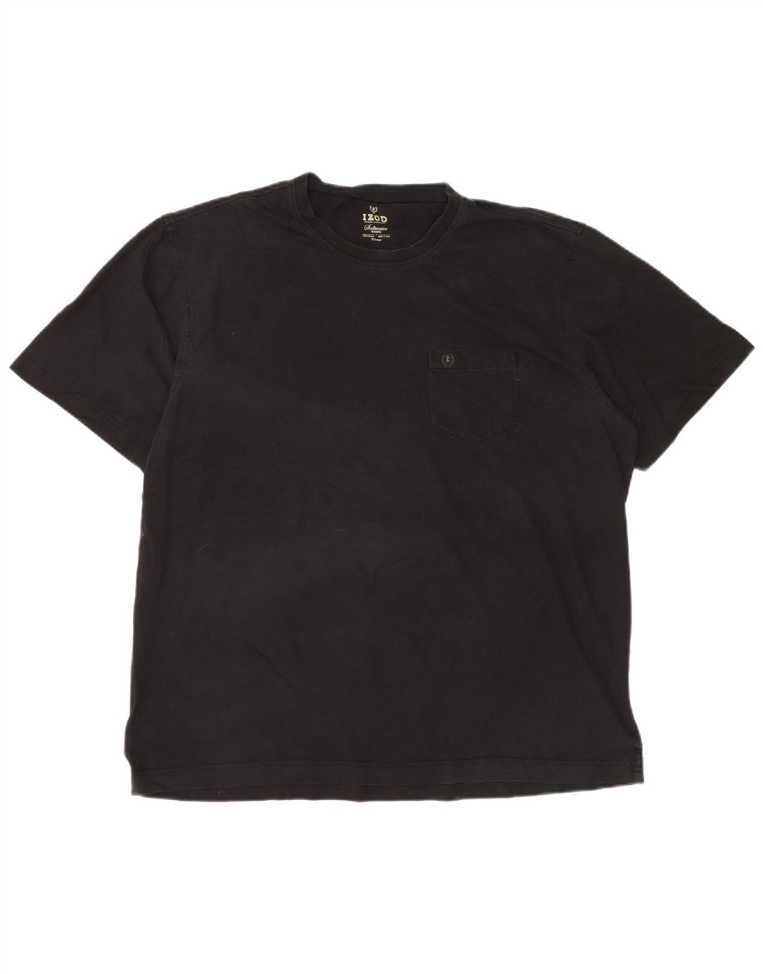 T-shirt męski Izod XL, czarny, bawełniany