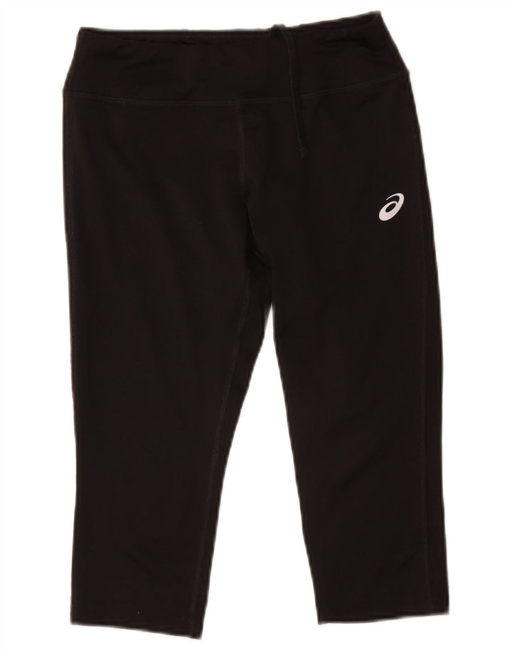 Damskie legginsy Capri Asics UK 4 XS Czarne