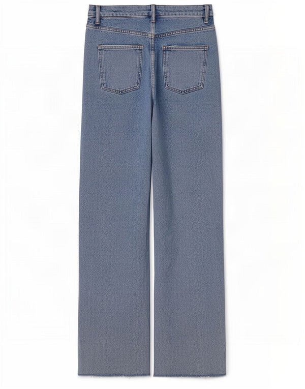 Damskie proste dżinsy Zara EU 38 Small W28 L34 Niebieskie
