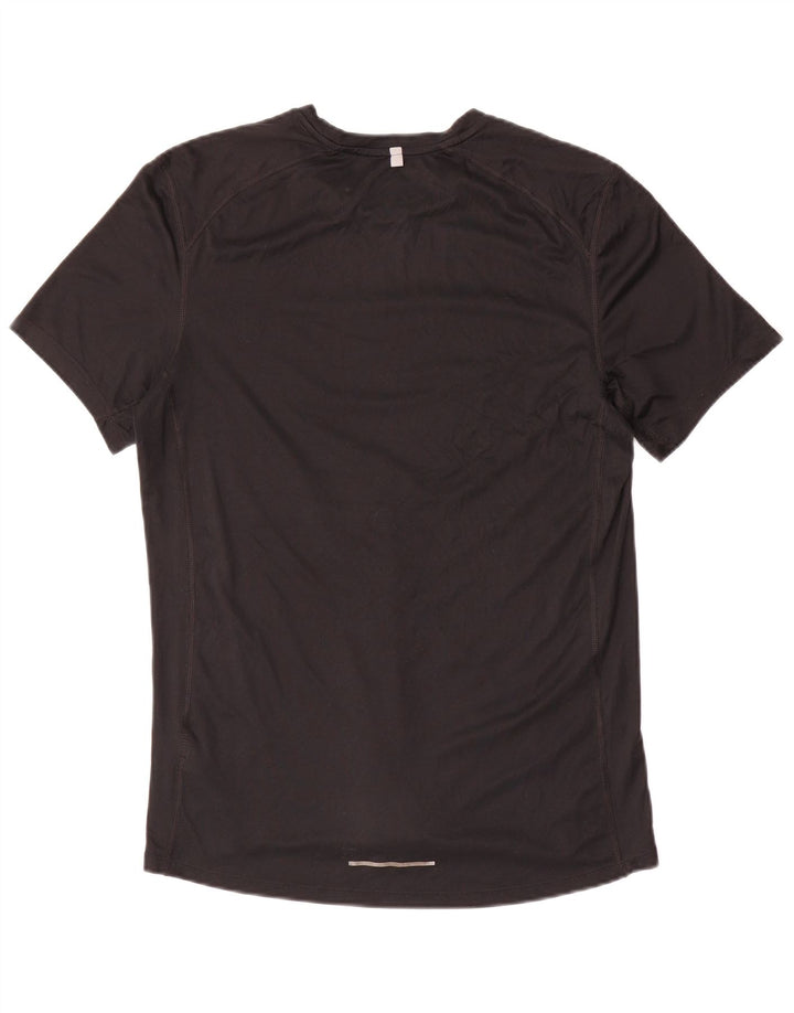 Męska koszulka Nike Dri Fit Top, średni czarny poliester