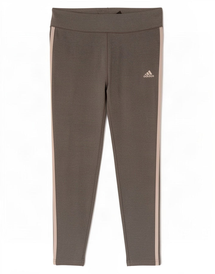 Legginsy Adidas Damskie Climalite UK 12/14 Średni Szary