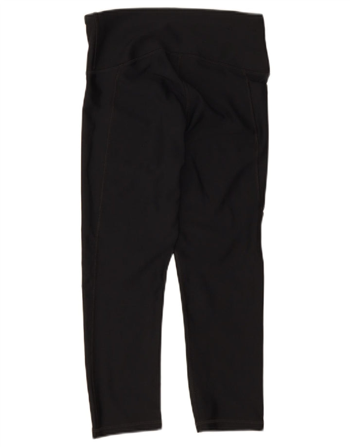 Damskie legginsy Capri Under Armour UK 8, małe, czarne