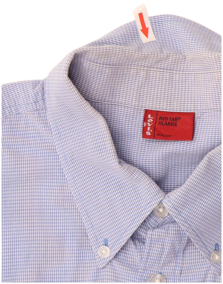 Koszula męska LEVI'S XL, niebieska, bawełniana