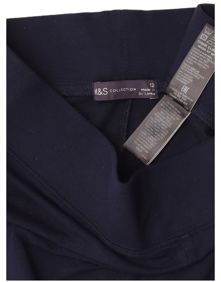 Legginsy damskie Marks & Spencer UK 12 Średni granatowy wiskoza