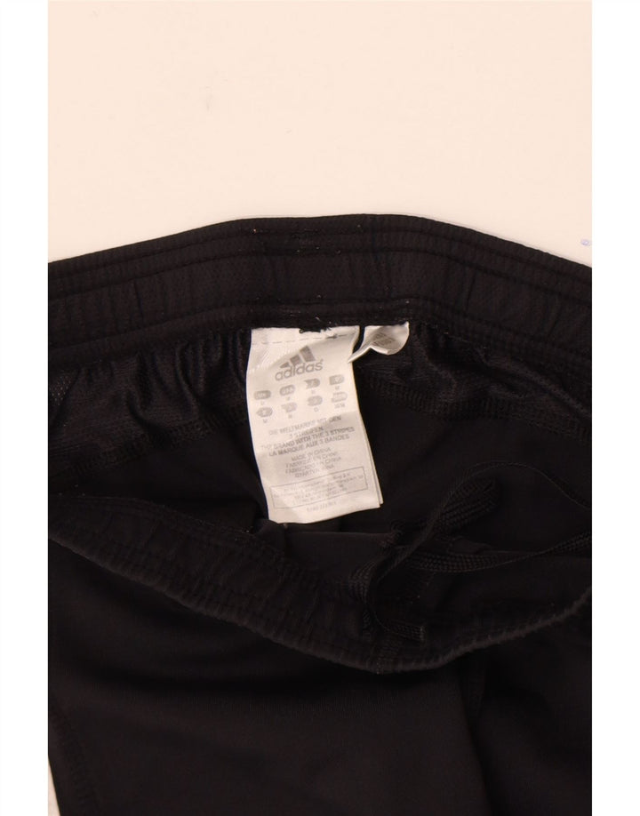 Damskie spodenki sportowe Adidas UK 12 Średni czarny nylon
