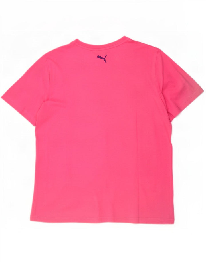 Puma Męska koszulka graficzna Top Medium Pink